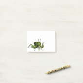 Elephant Grasshopper Crossras Post-it® Notes (Op bureau)