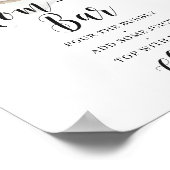 Elephant greenery eucalyptus momosa bar sign poster (Hoek)