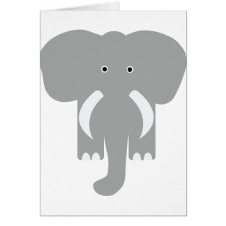 éléphant gris