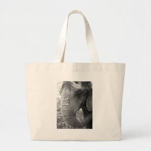 Elephant Grote Tote Bag