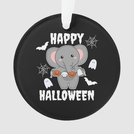 Elephant Happy Halloween (devant)