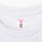 Elephant Happy Mail Labels (Aangebracht)