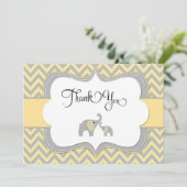 Elephant - Hartelijk dank - Kaart (Staand voorkant)