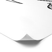 Elephant Head Doodle 3 Poster (Hoek)