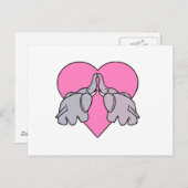 Elephant Heart Briefkaart (Voorkant / Achterkant)