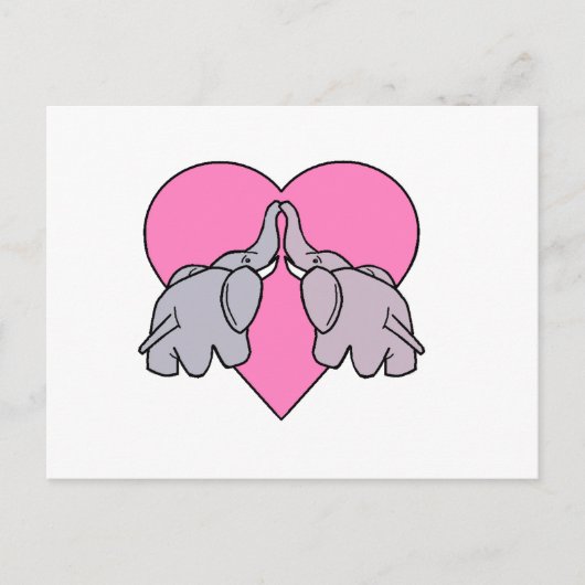 Elephant Heart Briefkaart (Voorkant)