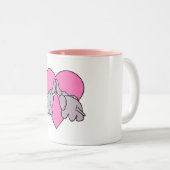 Elephant Heart Tweekleurige Koffiemok (Voorkant rechts)