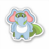 Elephant Hero Sticker (Voorkant)