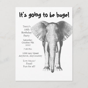 Elephant—Het zal een enorme dag zijn. Kaart