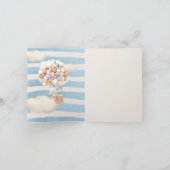 Elephant Hot-Air Ballonuitnodiging (Binnen)