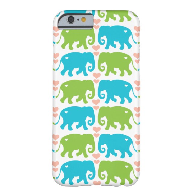 Elephant Hugs iPhone 6 6/S Hoesje (Achterkant)