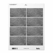 Elephant huid etiket (Full Sheet)