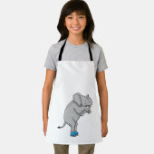 Elephant Ice skating Ice schaatsen Schort (Insitu)