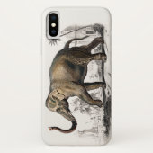 Elephant Illustration Art Print Case-Mate iPhone Case (Achterkant)