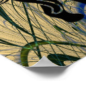 Elephant in Abstract Oerwoud Print Poster (Hoek)