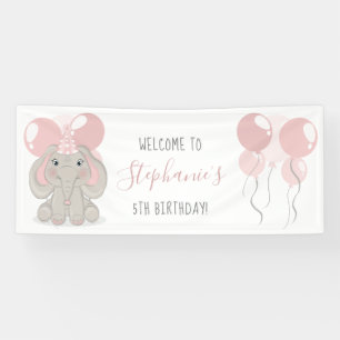 Elephant in Birthday Party Pet Spandoek
