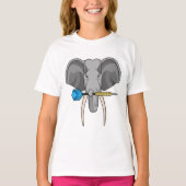 Elephant in Darts met Dart T-shirt (Voorkant)