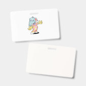 Elephant in Pajamas Badge (Voor- en achterkant)