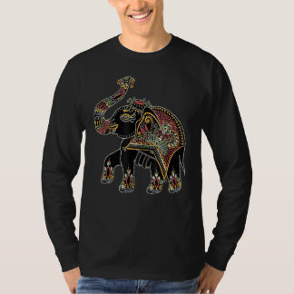 Elephant India Geschilderde olifant T-shirt