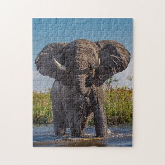 ELEPHANT JIGSAW PUZZLE (Vertical)