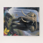 Elephant Jigzaag Puzzle Legpuzzel (Horizontaal)