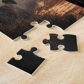 Elephant Jigzaag Puzzle - Oerwoud Legpuzzel (Zijkant)