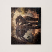 Elephant Jigzaag Puzzle - Oerwoud Legpuzzel (Verticaal)