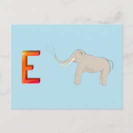 Elephant-kaart Briefkaart