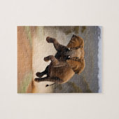 Éléphant Kangourou Saut, Puzzle (Horizontal)