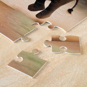 Éléphant Kangourou Saut, Puzzle (Côté)