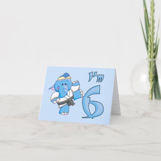 Elephant Karate 6e verjaardag (Voorkant)