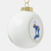 Elephant Keramische Bal Ornament (Links)