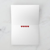 Elephant Kerstmis Feestdagen Kaart (Binnen)