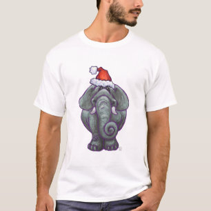 Elephant Kerstmis T-shirt