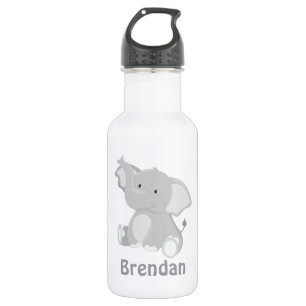 Elephant Kinder Personalized Waterfles