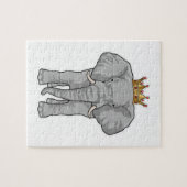 Elephant King Crown Legpuzzel (Horizontaal)