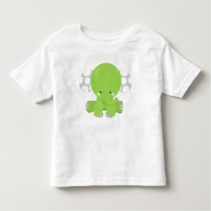 Elephant, kleine olifant, groene olifant kinder shirts