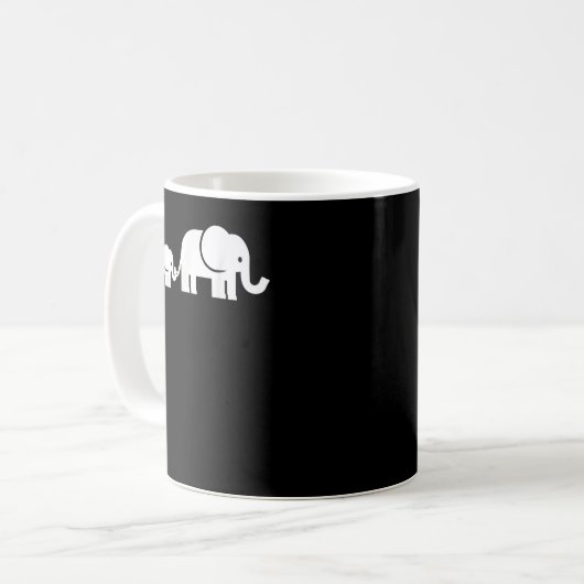 Elephant Koffiemok (Voorkant links)