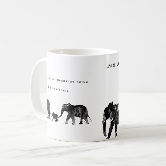 Elephant Koffiemok (Voorkant links)