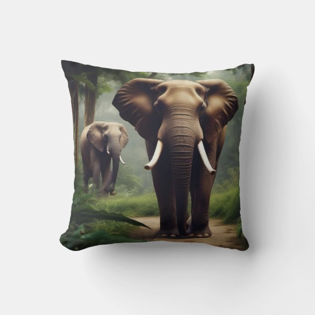 Elephant Kussen (Voorkant)
