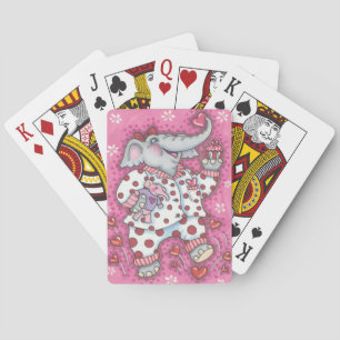 Elephant Lieverd PINK BICYCLE PLAYCARDS Pokerkaarten