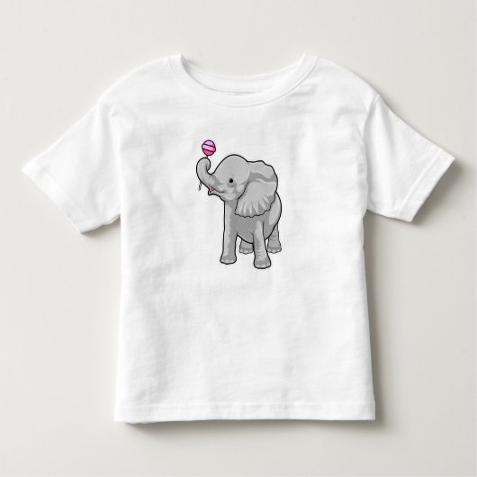 Elephant Lollipop Kinder Shirts (Voorkant)