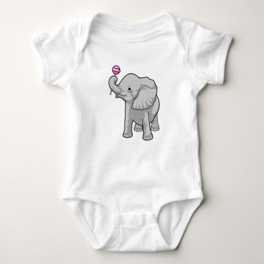 Elephant Lollipop Romper (Voorkant)
