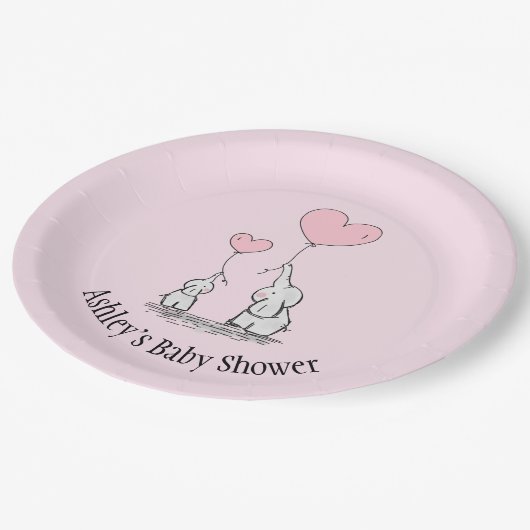 Elephant Love Design Paper Bord (Gekanteld)