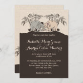 Elephant Love Kaart (Voorkant / Achterkant)