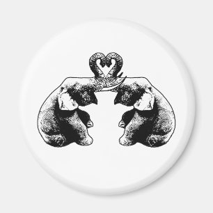 Elephant Love Magneet