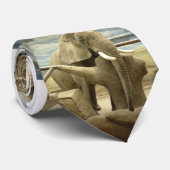 Elephant Love Stropdas (Opgerold)