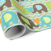 Elephant Love Wrapping Paper Cadeaupapier (Rol Hoek)