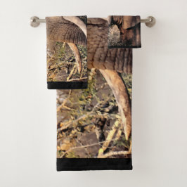 Elephant Lovers Bad Handdoek