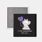 Elephant Magneet (Voorkant / Achterkant)